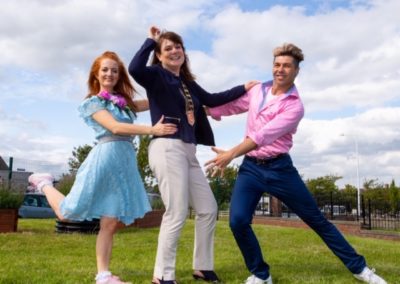 27th August 2019 - Parish Centre, Ballyogan, County Dublin - An Leas Cathaoirleach of D√∫n Laoghaire-Rathdown County Council, Councillor Deirdre Donnelly (centre) joins in the fun at the Tea Dance organised by Exit 15 Community Initiative in conjunction w